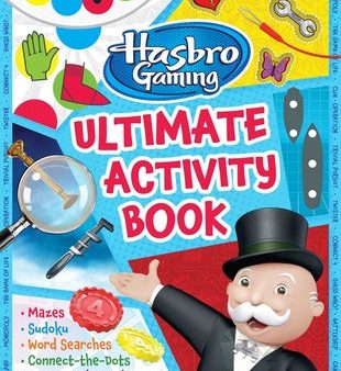 Hasbro Gaming Ultimate Activity Book: (Hasbro Board Games, Kid s Game Books, Kids 8-12, Word Games, Puzzles, Mazes) Online Sale