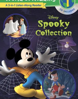 World of Reading: Disney s Spooky Collection 3-In-1 Listen-Along Reader-Level 1 Reader: 3 Scary Stories with CD! Online Hot Sale