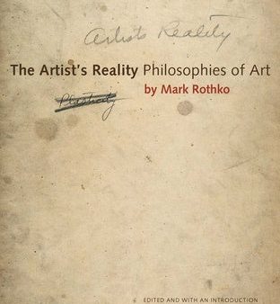 Artist s Reality: Philosophies of Art, The on Sale